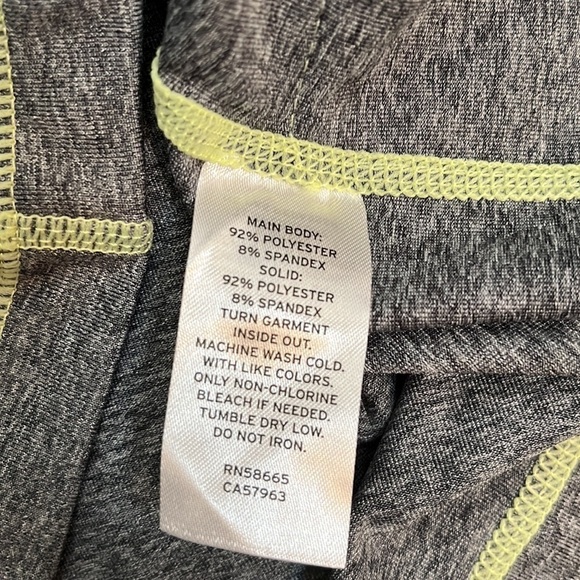 ZELLA Girl Yellow Gray Athletic Zip Up Jacket - Picture 9 of 11